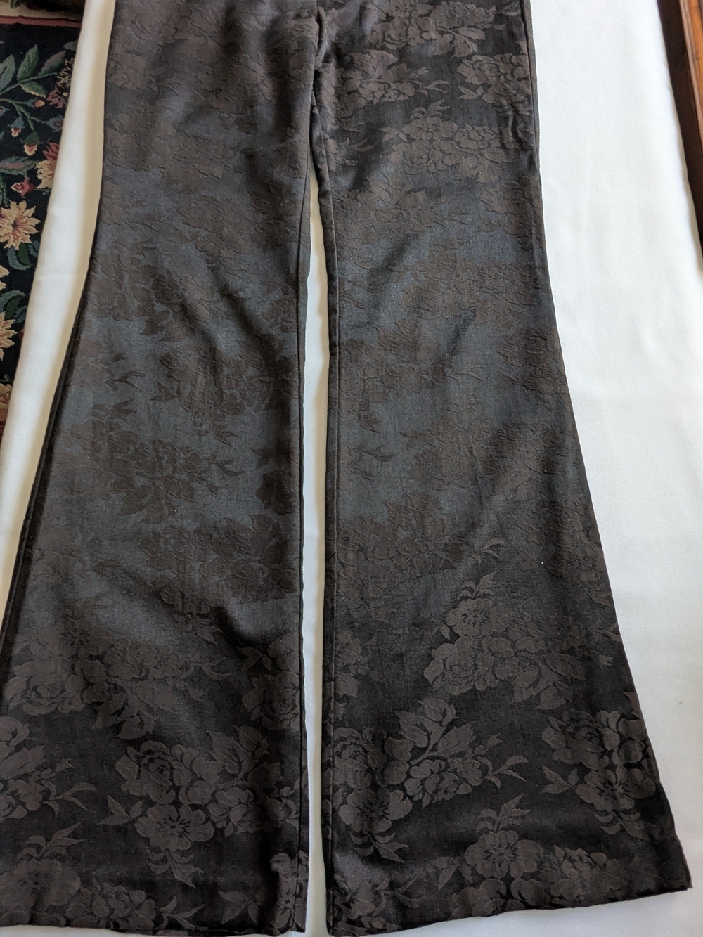 Star City Black Floral Ladies Pance
